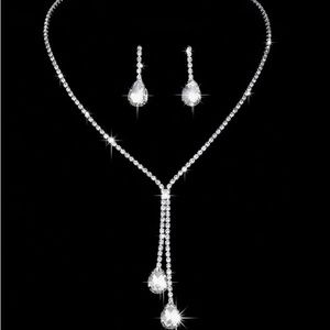 Unicra Weddings or Prom Necklace and Earrings Sets